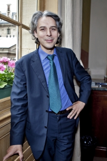  Portrait of Jacques Boutault,  the mayor of the 2nd district of Paris, at his mayor's office at Paris on the 18th of May 2010.