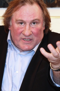  Gerard Depardieu at the press-conference at the residence of the Russian Ambassador in Paris. 13 December 2011.